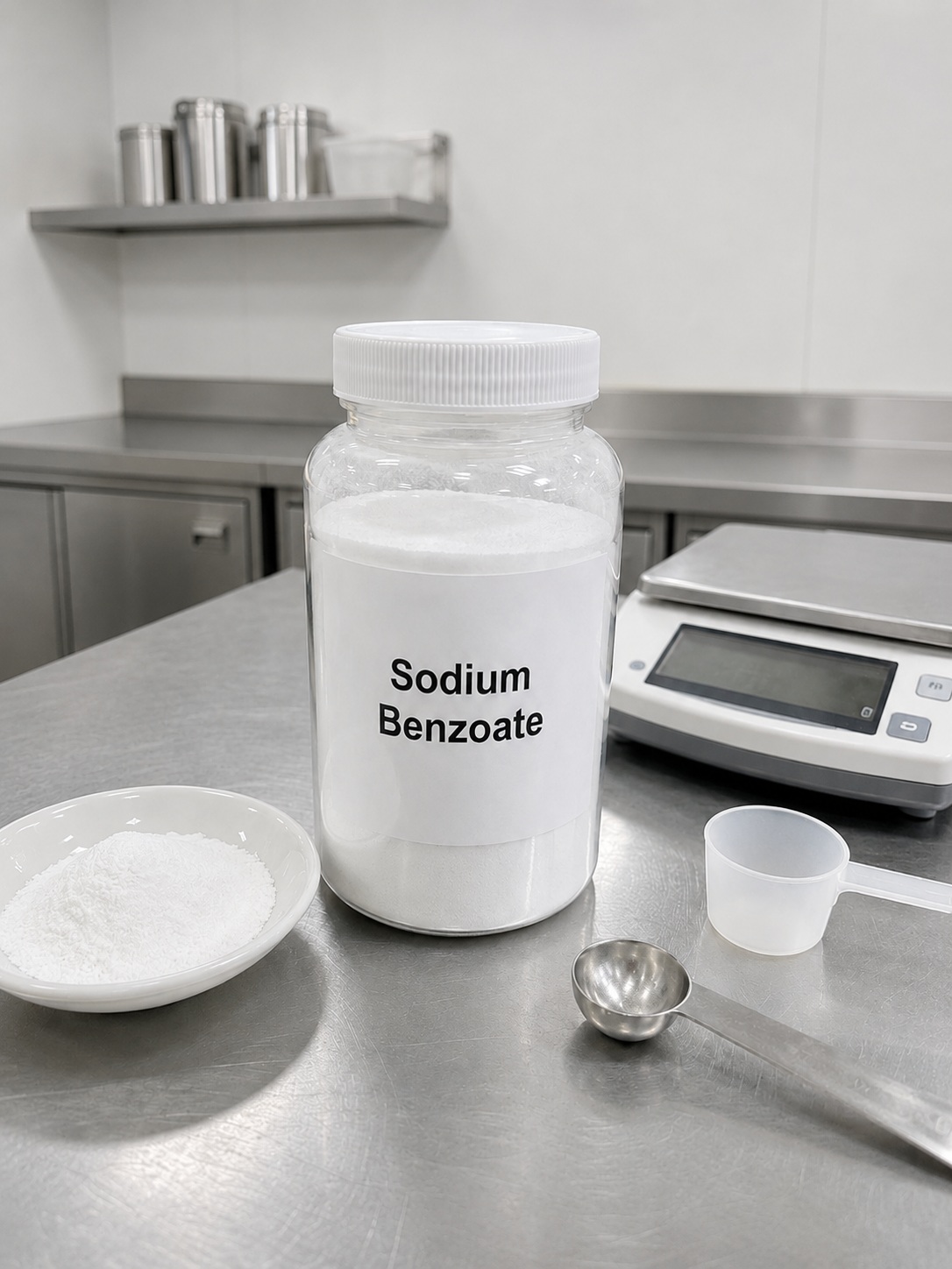 Ilustrasi sodium benzoate
