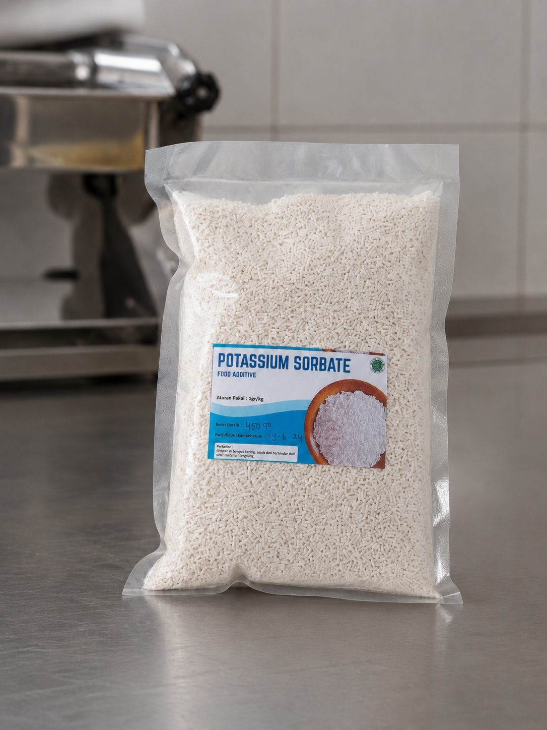 Ilustrasi potassium sorbate